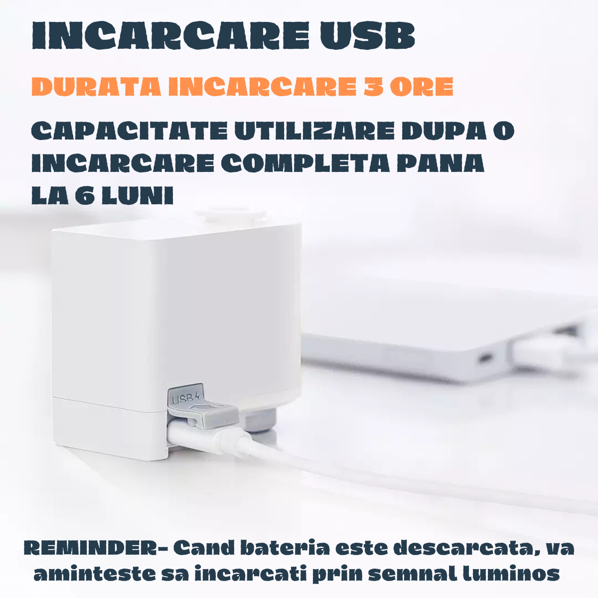 Robinet Electric pentru Bucatarie/Baie, Senzor Inteligent, IPX6, Hands-Free, Water Saver