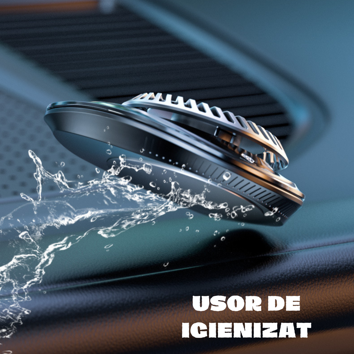 Odorizant Auto Aromatherapy, Suport Numar Telefon, Incarare Solara