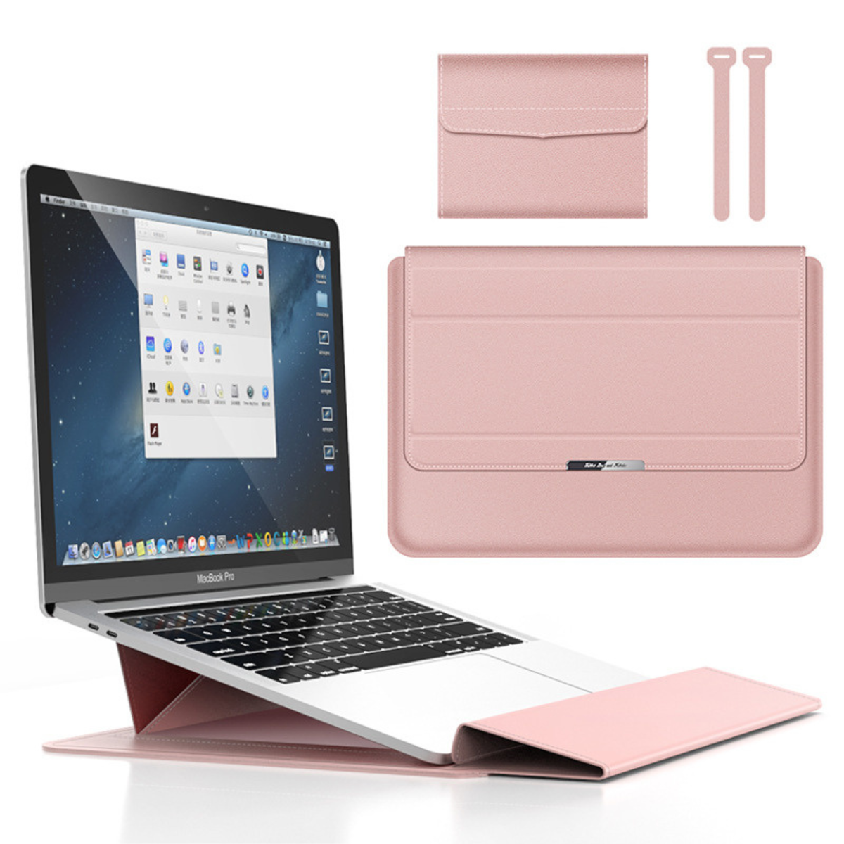 Husa Laptop 13-14 inch, compatibila cu MacBook Air, MacBook Pro, 25 x 35 cm