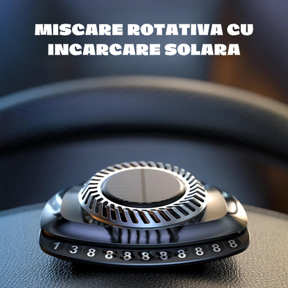 Odorizant Auto Aromatherapy, Suport Numar Telefon, Incarare Solara