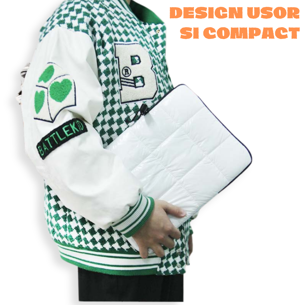 Husa Laptop 13-14 inch, compatibila cu MacBook Air, MacBook Pro, Material Pufos, 25 x 35 cm
