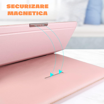Husa Laptop 13-14 inch, compatibila cu MacBook Air, MacBook Pro, 25 x 35 cm