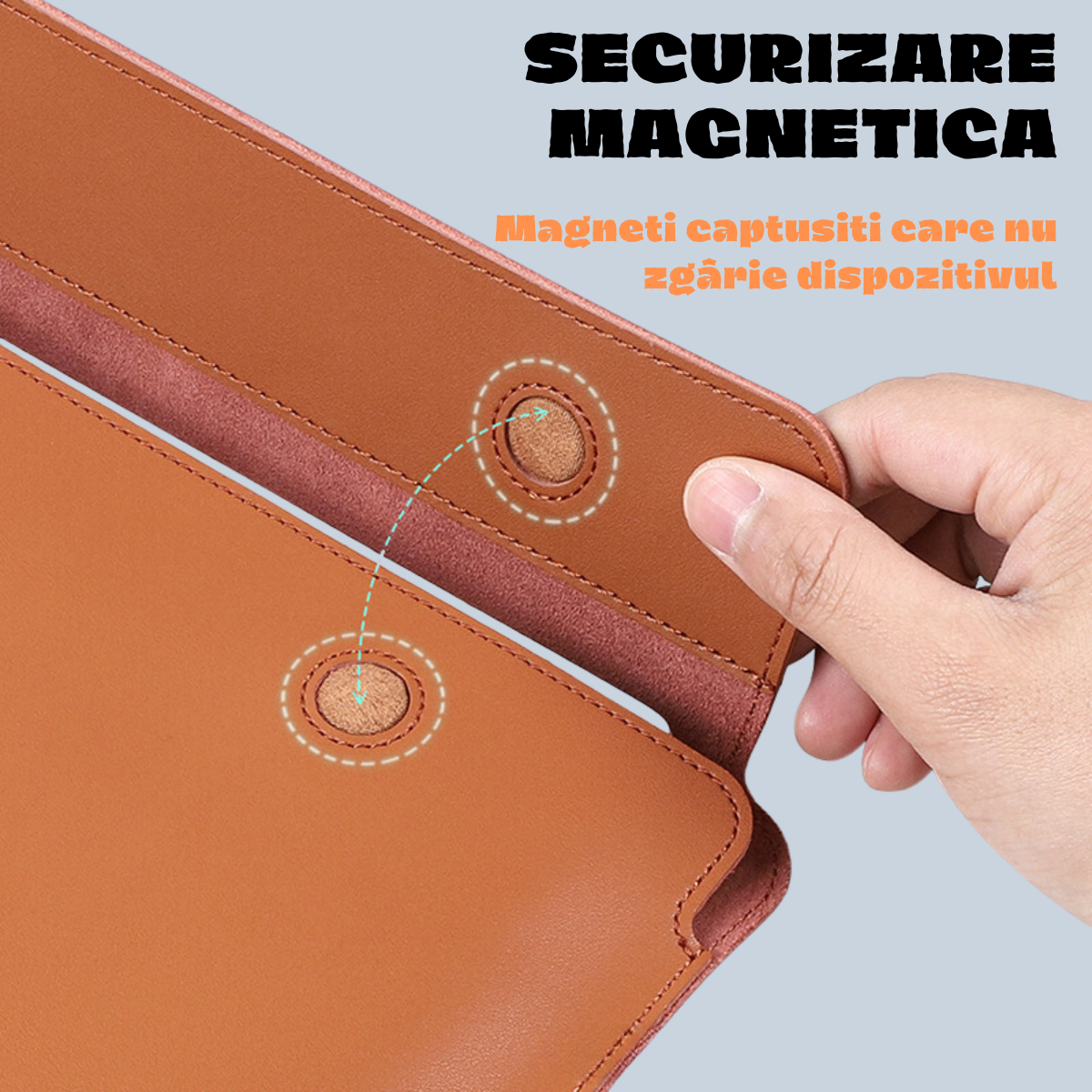 Husa Laptop 14-15 inch,compatibila cu MacBook Air, MacBook Pro, 30x40 cm