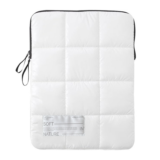 Husa Laptop 13-14 inch, compatibila cu MacBook Air, MacBook Pro, Material Pufos, 25 x 35 cm